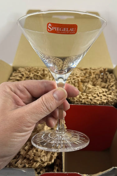 Spiegelau Perfect Serve Crystal Glass Set of 4 – Premium Cocktail Tumblers for White Russian, mocktails & More